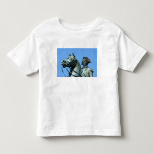 Washington, DC, statue of General George Toddler T-Shirt