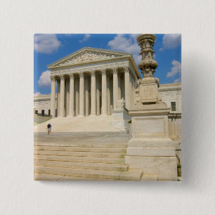 Washington, DC, Supreme Court Building 15 Cm Square Badge