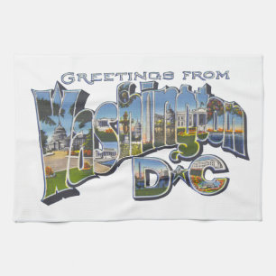 Washington DC Tea Towel