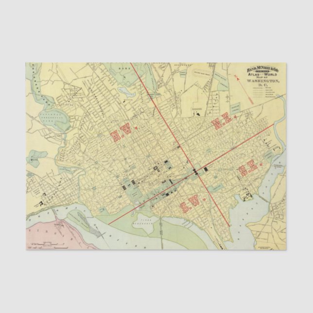 Washington, DC Tissue Paper (Front)