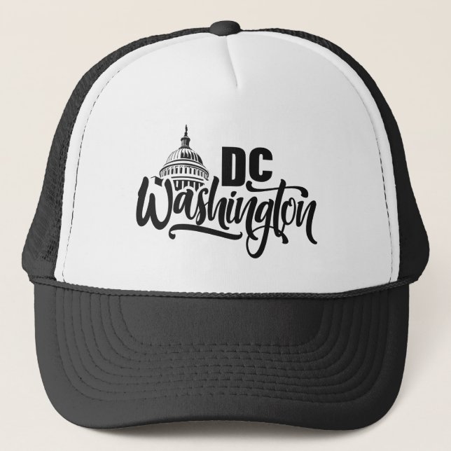 Washington DC Trucker Hat (Front)