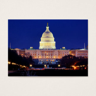 Washington DC United States Capitol at Dusk