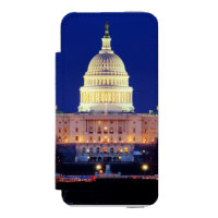 Washington DC United States Capitol at Dusk