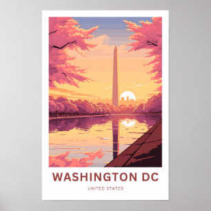 Washington DC United States Travel Print