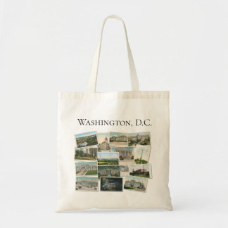 Washington DC: Vintage Postcards double-sided Tote