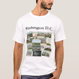 Washington DC: Vintage Postcards Souvenir T-Shirt