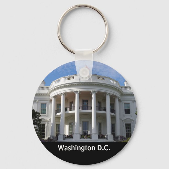 Washington DC White House Key Ring (Front)
