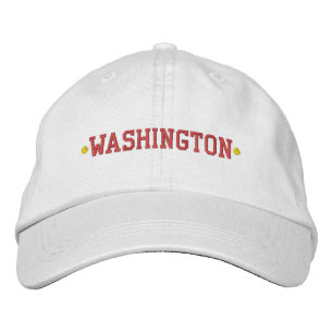 WASHINGTON EMBROIDERED HAT