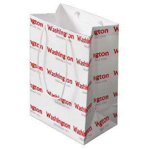 Washington Established Gift Bag Medium, Matte