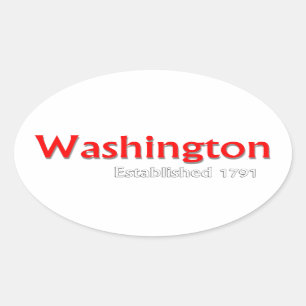 Washington Established Stickers