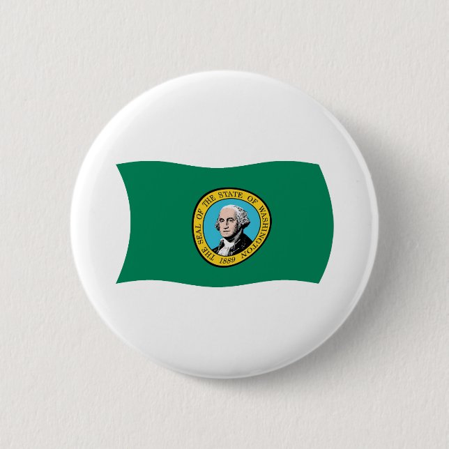 Washington Flag Button (Front)