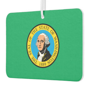 WASHINGTON Flag - Car Air Freshener