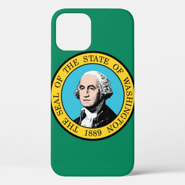 Washington flag Case-Mate iPhone case (Back)