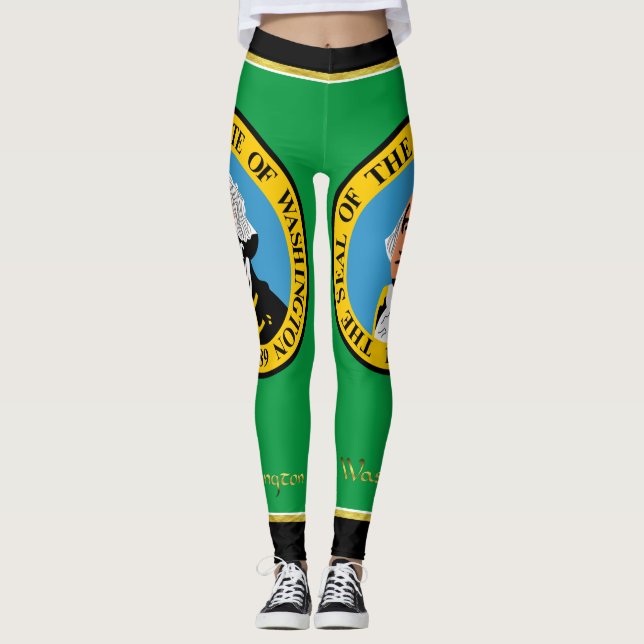 Washington flag leggings (Front)