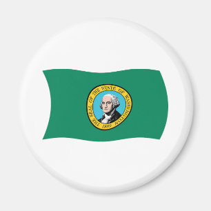 Washington Flag Magnet