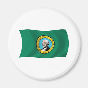 Washington Flag Magnet