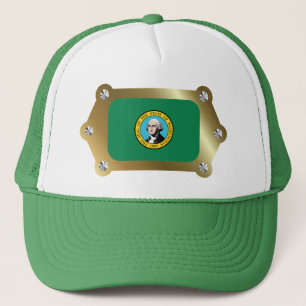 Washington framed Flag Hat