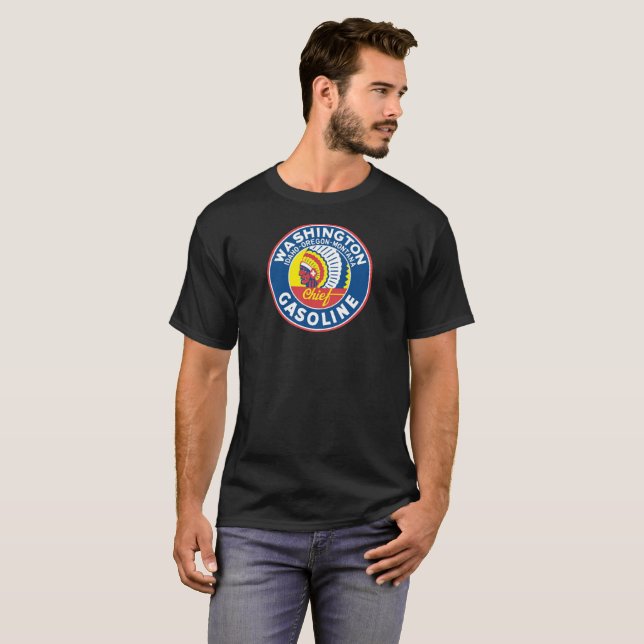 washington gasoline T-Shirt (Front Full)