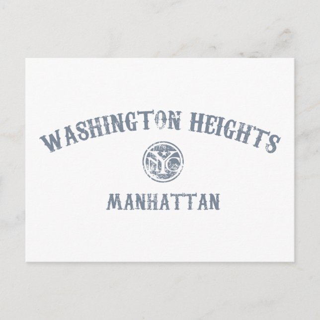 Washington Heights Postcard (Front)