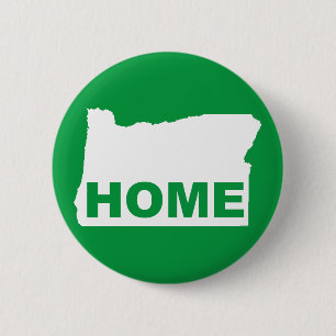 Washington Home Away From State Button Badge Pin