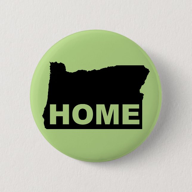 Washington Home Away From State Button Badge Pin (Front)