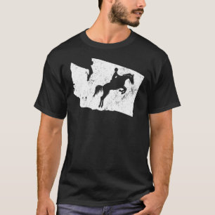 Washington Horse Back Riding Shirts Horse Jumping