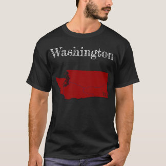 Washington Interstates [Berry Red Design] T-Shirt