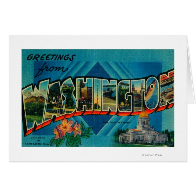 Washington - Large Letter Scenes 2 (Front Horizontal)