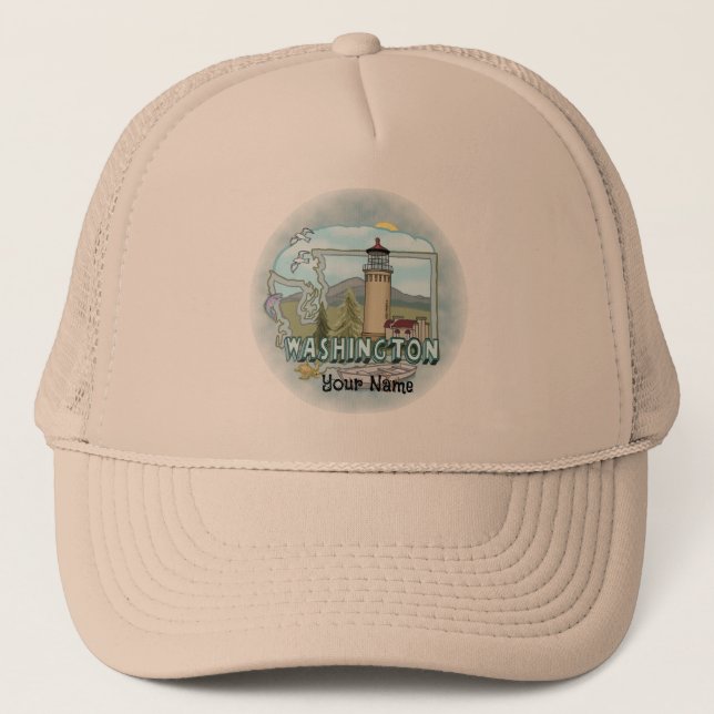 Washington Lighthouse Hat (Front)