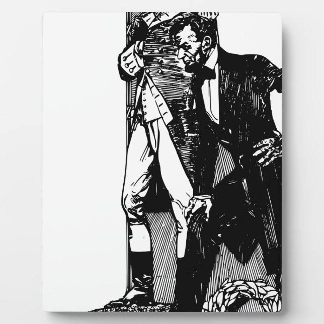 washington lincoln plaque (Front)