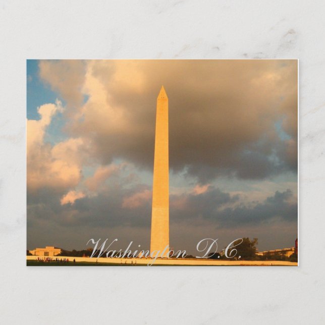 Washington Memorial Postcard (Front)