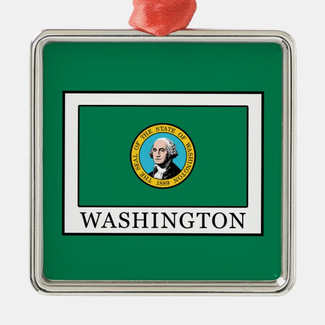 Washington Metal Tree Decoration (Front)