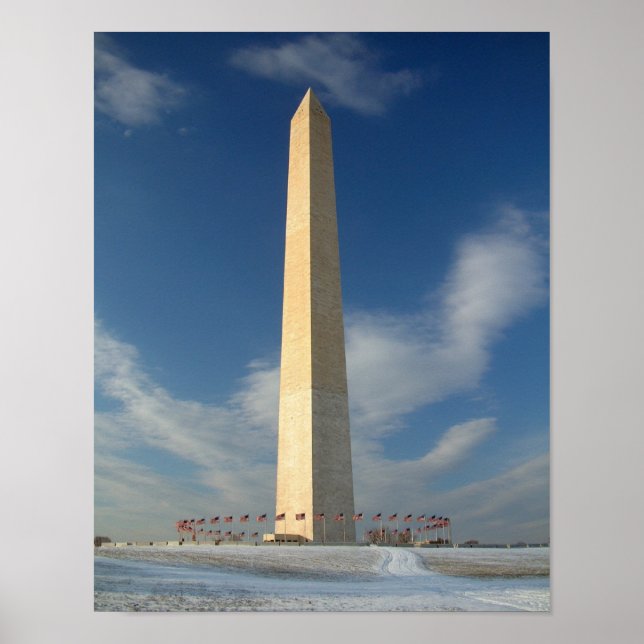 Washington Monument 11x14 Poster (Front)