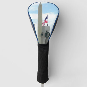Washington Monument and WWII Memorial in DC Golf Head Cover