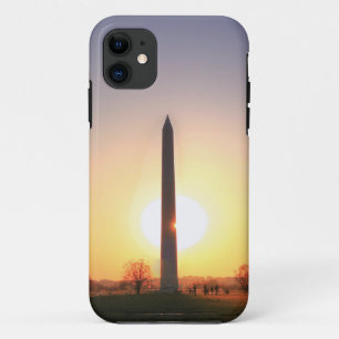 Washington Monument at Sunset iPhone 11 Case