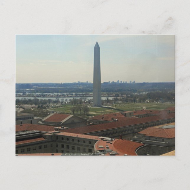 Washington Monument Federal Triangle 002 Postcard (Front)