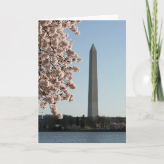 Washington Monument Greeting Card