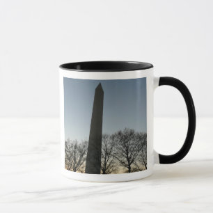 Washington Monument in Winter II Landscape Mug