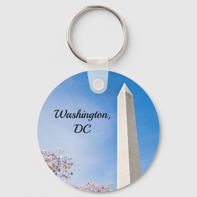 Washington Monument Key Ring (Front)