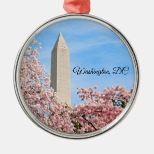 Washington Monument Metal Ornament