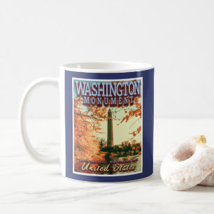 WASHINGTON MONUMENT - NATIONAL MALL WASHINGTON DC  COFFEE MUG