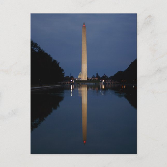 Washington Monument Postcard (Front)
