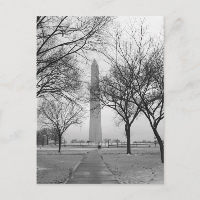 Washington Monument Postcard (Front)