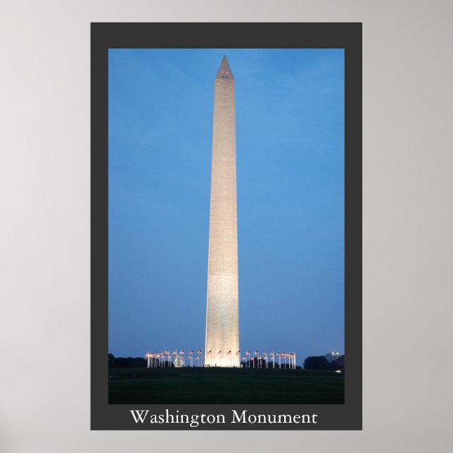 Washington Monument Poster (Front)