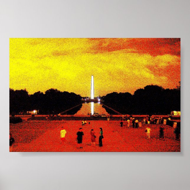 Washington Monument Poster (Front)
