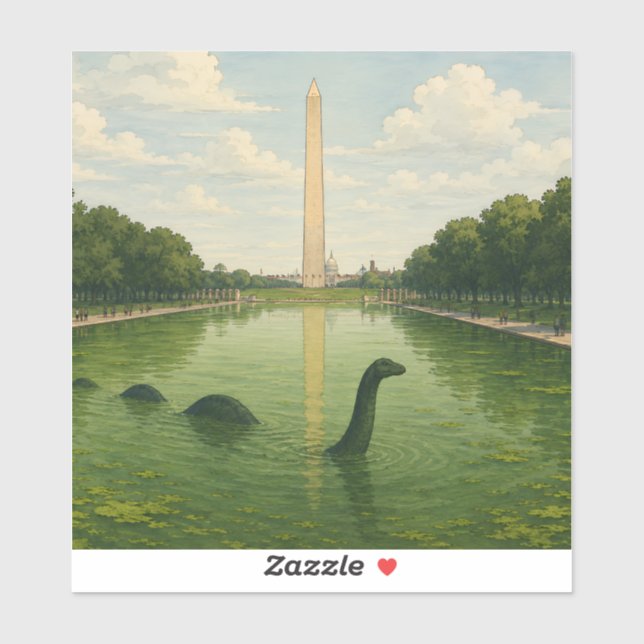 Washington Monument Reflecting Pool with Loch Ness (Sheet)