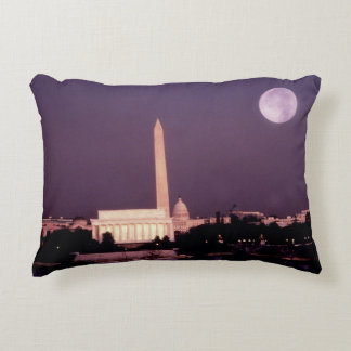 Washington Monument, the Capitol and Jefferson Decorative Cushion