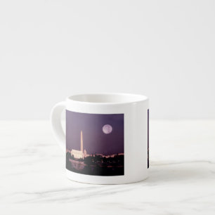 Washington Monument, the Capitol and Jefferson Espresso Cup