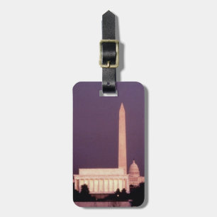 Washington Monument, the Capitol and Jefferson Luggage Tag