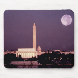 Washington Monument, the Capitol and Jefferson Mouse Pad
